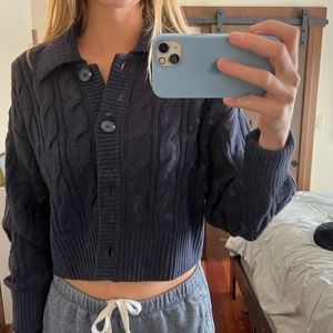 H&M cable knit sweater